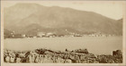 France, Menton, la vallée du Cap Martin, ca.1875, tirage vintage albuminé Tirage