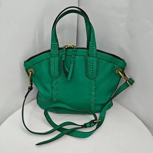 OrYanY grüne wandelbare Umhängetasche Leder Handtasche - Bild 1 von 14