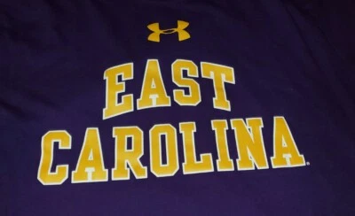 East Carolina Pirates under armour shirt SMALL adult preowned.................B6 - Image 1 of 4