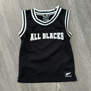 Youth All blacks Kids Jersey Number 15 size 5 - Picture 1 of 5