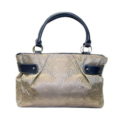 AUBURN TIGERS PURSE Jacquard Logo Fabric Bag Tote Student Fan Team School GIFT - Image 1 of 2