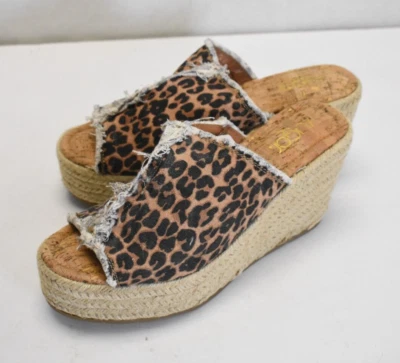 Sugar Women's Helper Wedge Zebra Print Sandals Size 9.5 Medium - Image 1 of 4
