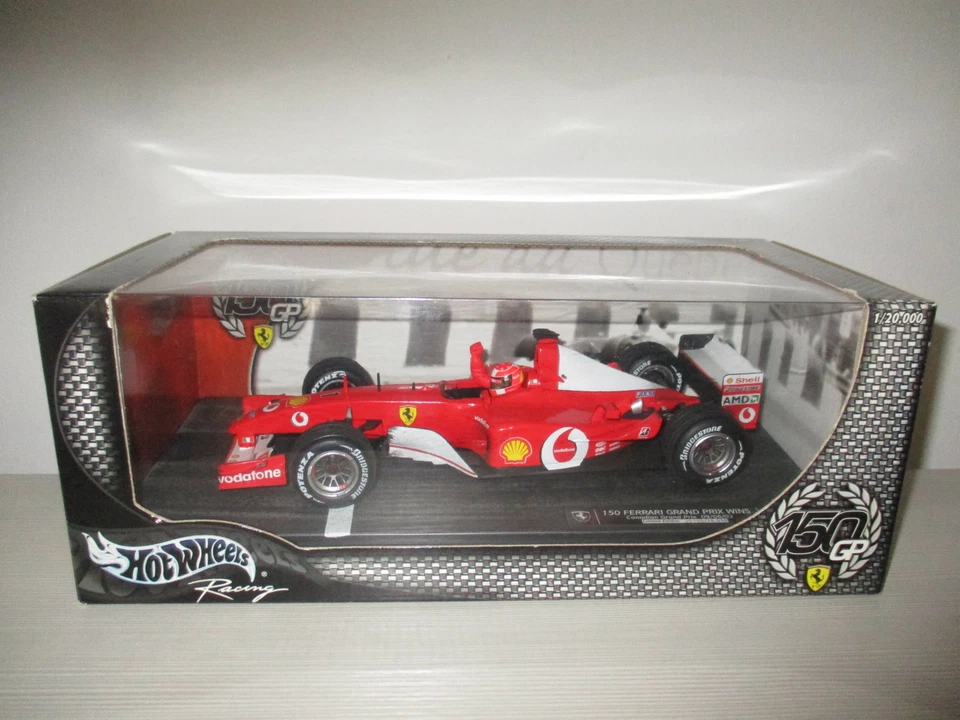 FERRARI 150 GP. WINS EDIZIONE LIMITATA HOTWHEELS RACING SCALA 1/18 - Immagine 1 di 1