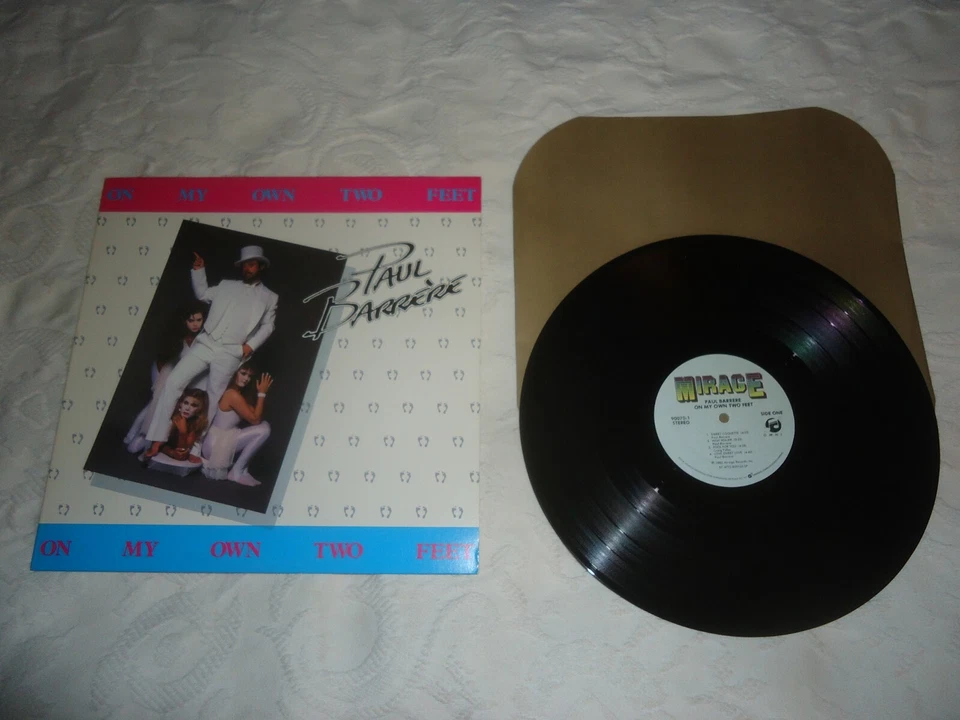 PAUL BARRERE-ON MY OWN TWO FEET 1983 MIRAGE RECORDS LP 90070-1 VG++ LITTLE FEAT Foto 1 de 1