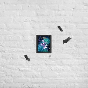 Moo Hoo Ha Ha! Enhanced Matte Paper Framed Poster - Bild 1 von 3