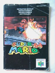 Folleto de instrucciones 62197 - Super Mario 64 - Nintendo 64 (1996) NUS-P-NSMP-NUK4 - Imagen 1 de 1
