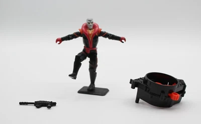 G.I. Joe Destro V3 3.75" 1992 Vintage ARAH (Pistol-Broken Scoop ) Foto 1 de 4