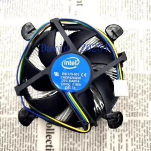 Intel E97379-001 1155/1150/1156 Copper core plate CPU fan - Picture 1 of 5