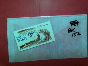 Folleto de estampillas de Estados Unidos - Scott #BK152 - Jack London - 25 centavos - Imagen 1 de 1
