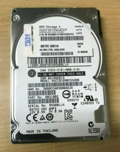 Lenovo Storage 900GB 10K 2.5" SAS Hard Drive S2200 S3200 E1024 0b31802 00ND140 - Picture 1 of 1