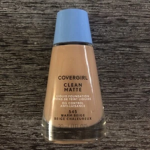 Covergirl Clean Liquid Foundation Oil Control Makeup 545 Warm Beige - Picture 1 of 4