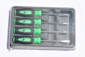 Juego de mini destornilladores Snap On verde de 4 piezas SGDX40BG nuevo - Imagen 1 de 6