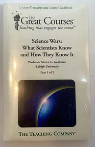 Great Courses SCIENCE WARS: What Scientists Know 2 Volumes Sealed - Imagen 1 de 3