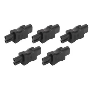 Conector convertidor 5 piezas IEC320 C8 a IEC320 C7 2 pines 2500 W adaptador de corriente para La - Imagen 1 de 23