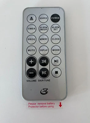 NEW-OEM GPX Under Cabinet CD/Radio KC222S Relacement Remote Control - Image 1 of 2