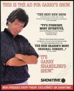 1987 Garry Shandling Foto It's Garry Shandling's Show Showtime Vintage Druckanzeige - Bild 1 von 7