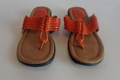 Sandalias Life Stride Eureka Cayenne Pepper Flex Comfort Support, Talla 7  Foto 1 de 4