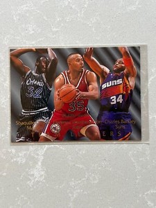 1994-95 Fleer Team Leaders #7 Shaquille O'Neal / Barkley / Weatherspoon