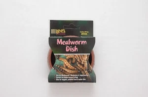 Mealworm Dish Brown Lee's Aquarium New 20165 - Picture 1 of 4