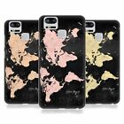 OFFICIAL NATURE MAGICK WORLD MAP ROSE GOLD GLITTER CASE FOR ASUS ZENFONE PHONES