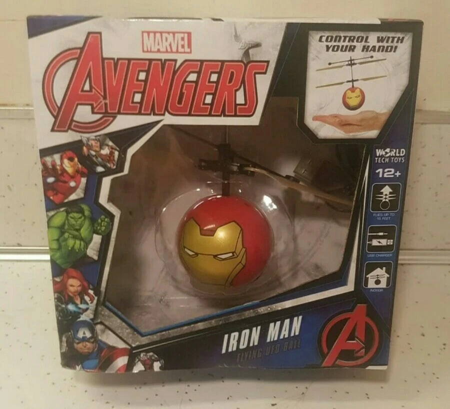 Marvel Iron Man Flying UFO Ball Worldtech 33196 - Image 1 of 4