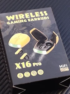 X16 Pro LED Bumblebee Auriculares Inalámbricos HiFi Estéreo Manos Libres, Cancelación de Ruido - Imagen 1 de 4