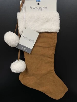 Medias de Navidad de gamuza sintética Koolaburra de UGG Koola - gamuza marrón castaño Foto 1 de 4