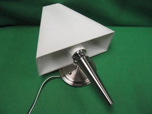 NULCO LIGHTING 8511 8517 PARISIAN SATIN NICKEL 1-LIGHT WALL SCONCE LAMP FIXTURE - Picture 1 of 1
