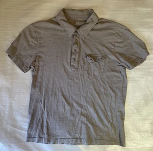 Camisa Polo A/X Armani Exchange Gris Talla M Manga Corta Informal Bolsillo - Imagen 1 de 13