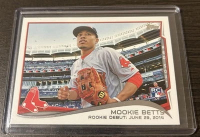 2014 Topps Update Series Mookie Betts #US-301 Rookie Card (RC) - Image 1 of 2