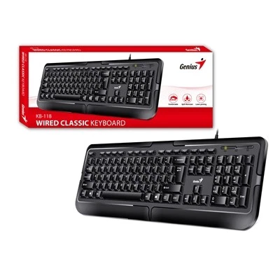 Genius Kb-118 Usb Desktop Keyboard - Image 1 of 2