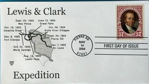 Springfield Virginia Stamp Club 3856 Lewis and Clark Great Falls Montana - Picture 1 of 1