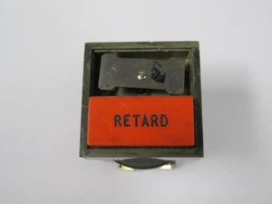 Cutler-Hammer E30AB Two Button Operator w/ 1 Orange Retard Marking 2NO USED - Picture 1 of 3