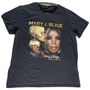 T-shirt Mary J Blige Nas Tour 2XL 2019 nera donna Love Is All We Need maglietta rap - Foto 1 di 7