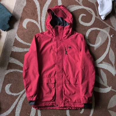 Volcom True to This Snowboarding Jacket Mens Medium Red Full Zip - Image 1 of 4