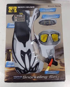 Body Glove Sport Premium Erwachsene Schnorchelset Silikon Serie S-M Flossen Maske - Bild 1 von 6
