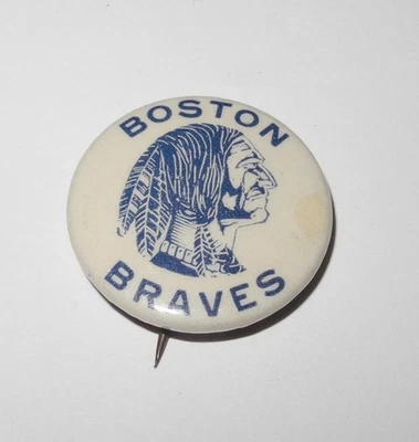 1948 Baseball Boston Braves National League Champions World Series Souvenir Pin - Image 1 of 2
