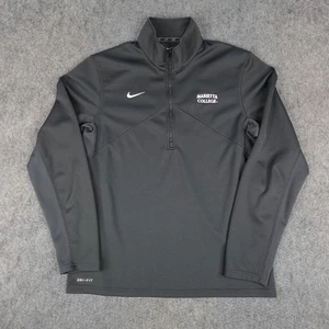 Marietta College Shirt Uomo Grande Grigio Pullover Maglione Nike Dri Fit Pionieri - Foto 1 di 14
