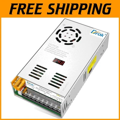 Compact 24V Adjustable Power Supply - Over Load Protection & LED Readout - Image 1 of 4