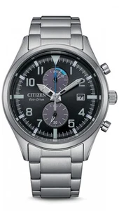 Citizen Eco Drive steel chronograph watch CA7028-81E - Picture 1 of 1