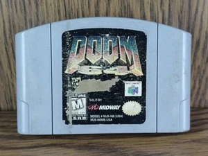NINTENDO 64 DOOM 64 NUR CARTRIDGE Original Selten Original Getestet - Bild 1 von 2