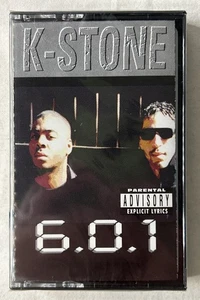 K-Stone 6.0.1. New Sealed Cassette Tape 1992 Bryant Records Hip Hop Rap - Picture 1 of 10