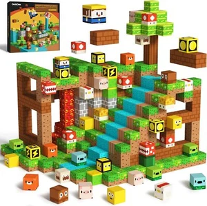 GobiDex 100PCS Magnetic Blocks Kids Building Toys for Boys Girls 3+, Game-Bas... - Picture 1 of 1
