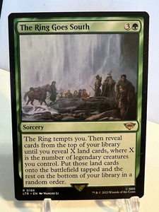 The Ring Goes South 0186 Non Foil Rare Lord of the Rings MTG Near Mint - Picture 1 of 2