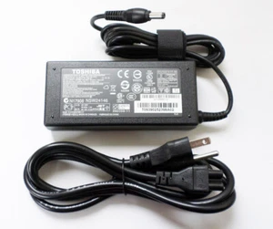 Cargador de corriente adaptador de CA genuino para Toshiba L855-S5210 L855-S5240 C855D-S5238 - Imagen 1 de 6