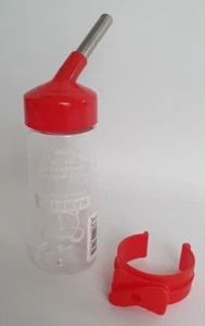 Dispensador de bebida botella de agua hámster ratón conejo 100 ml Degu mascota animal pequeño - Imagen 1 de 10