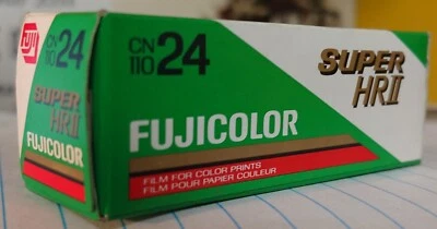 FUJI CN 110-24 Exposures Film Super HRII 100 Fujicolor Expired Film - Exp 1992