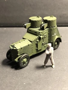 1/72 WW1 Russian Fiat-Izhorsky Armoured Car  .Painted Resin. 3100 models on offr - Picture 1 of 12