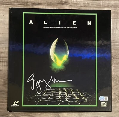 Sigourney Weaver Signed Alien 1979 Laserdisc  Widescreen Collector’s Edition BAS - Image 1 of 3