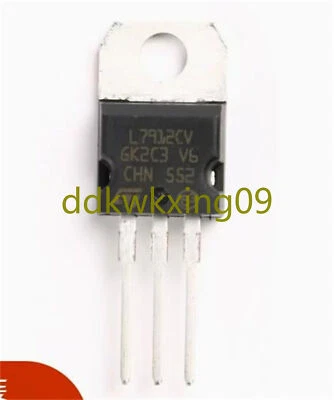5PCS NEW L7912CV Three-terminal Linear Voltage Regulator (LDO) TO-220 - Image 1 of 2